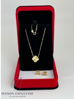 TREFLE DORÉ– Or Jaune 18 Carats